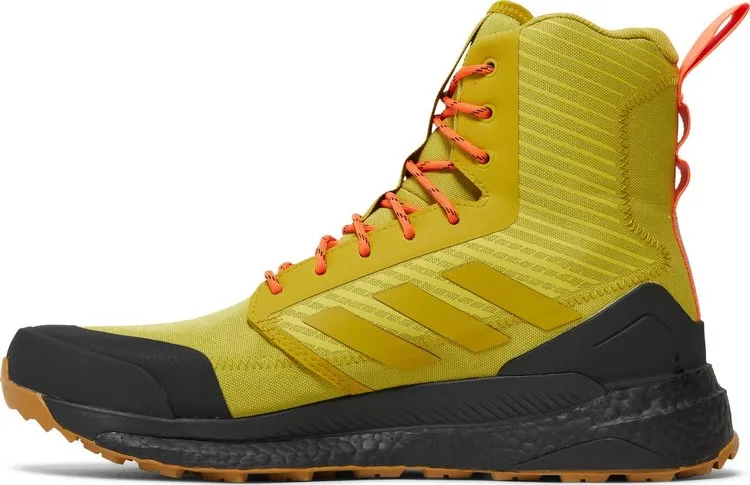 Adidas Terrex Free Hiker XPL GORE-TEX 'Pulse Olive Gum' Boots, Green