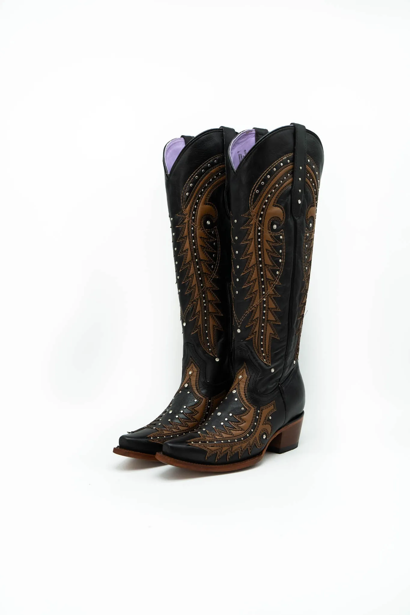 Amanda Tall Snip Toe Cowgirl Boot