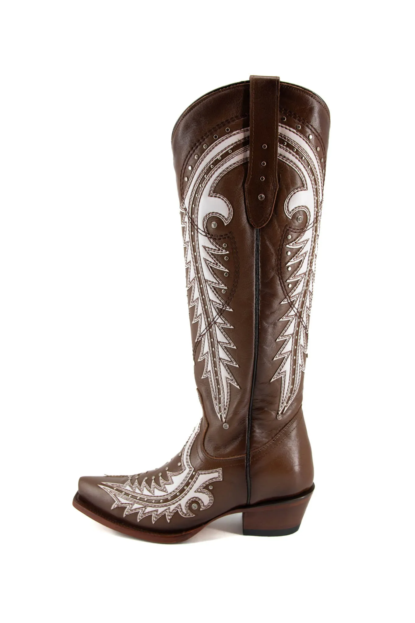 Amanda Tall Snip Toe Cowgirl Boot