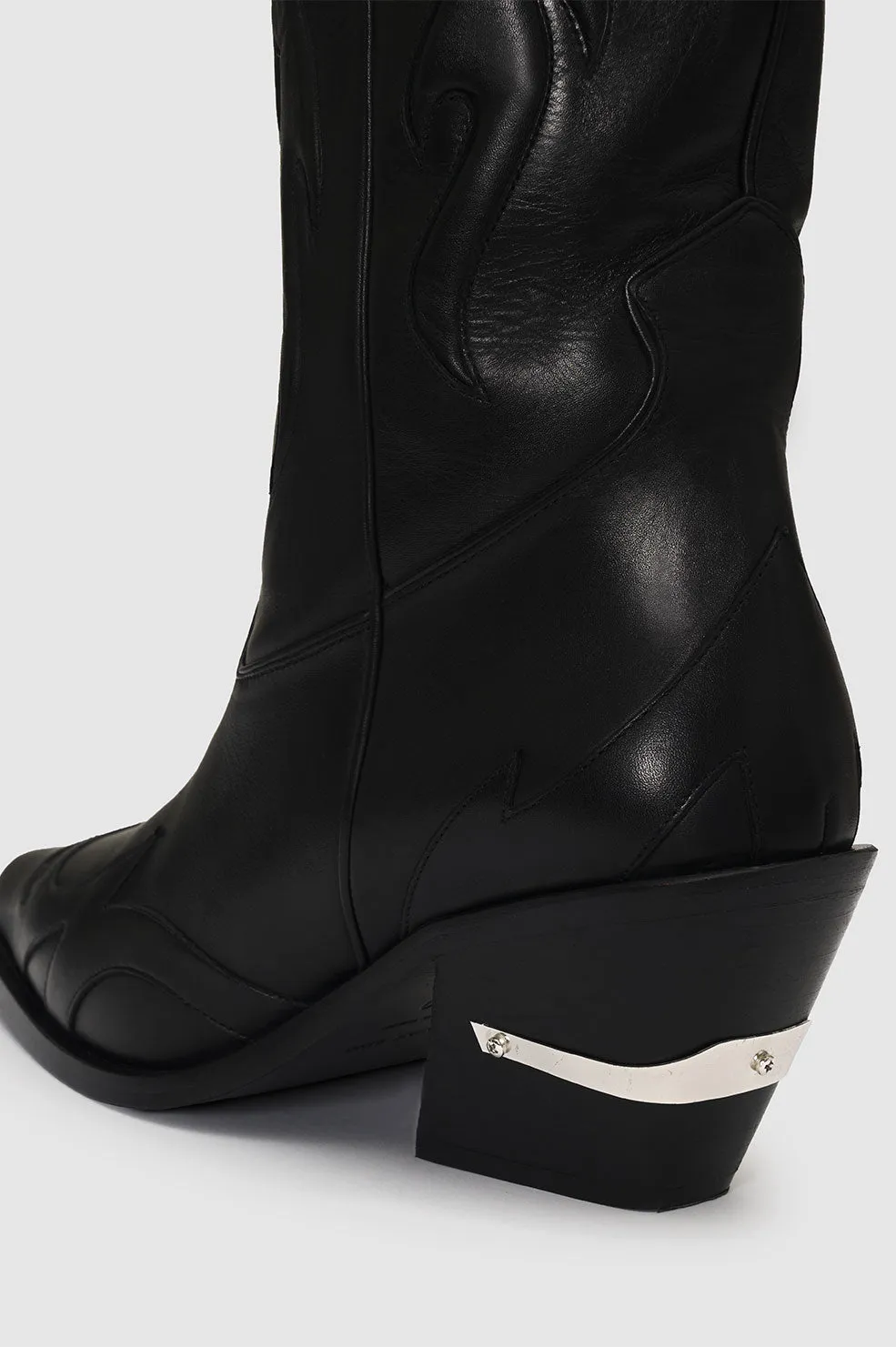 Anine Bing - Tall Tania Boots in Black Western