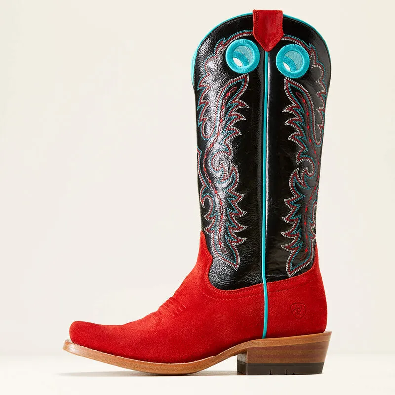 Ariat Women's Quick Draw Red Suede