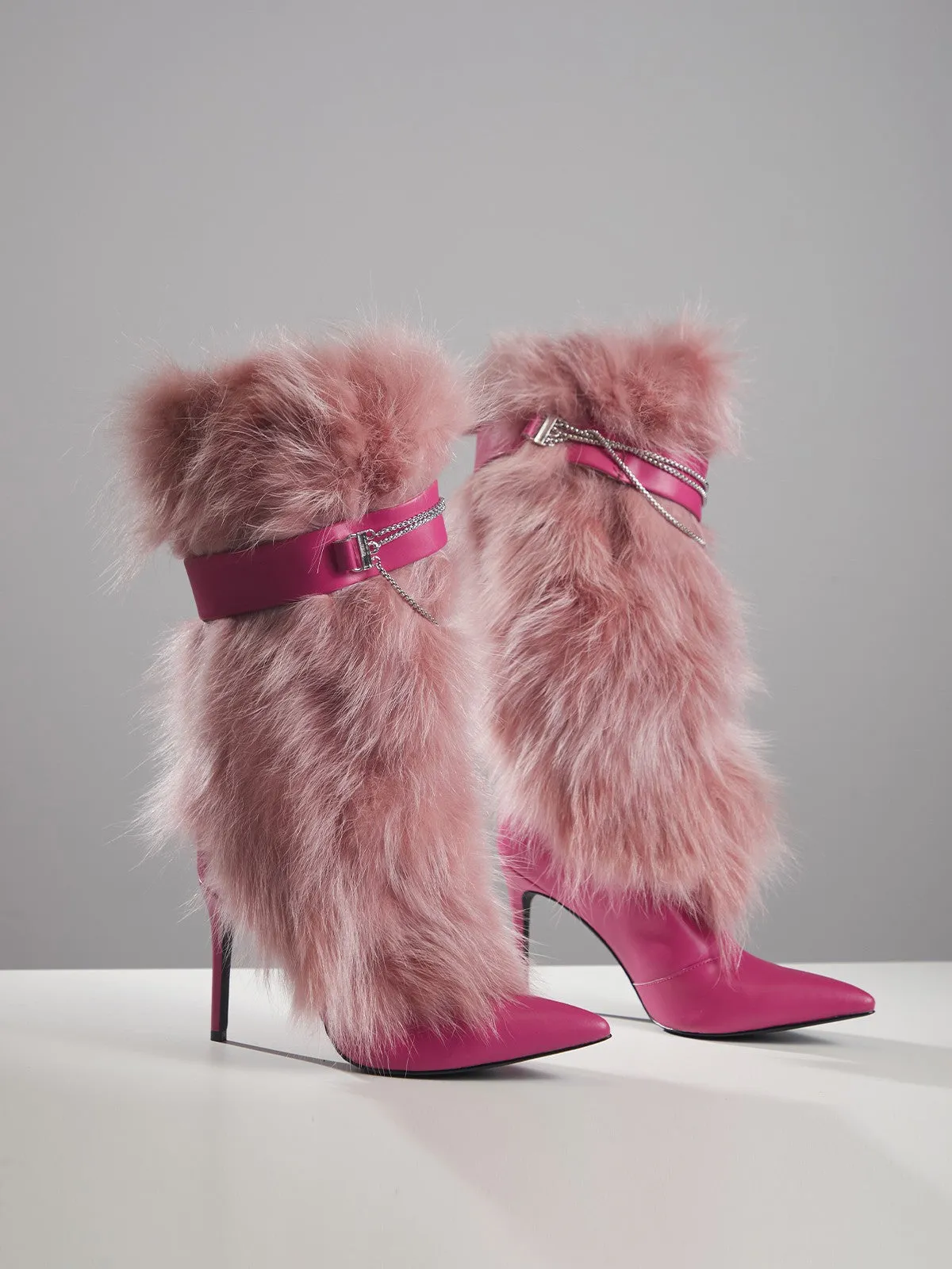 Bahar Faux Fur Boots