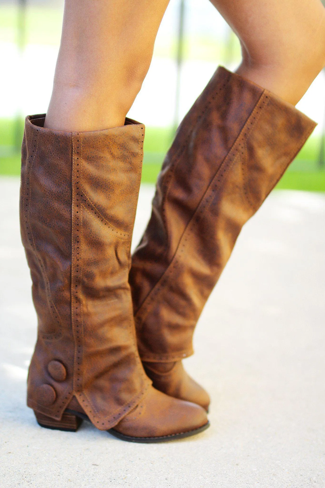 Bailey Tan Boots