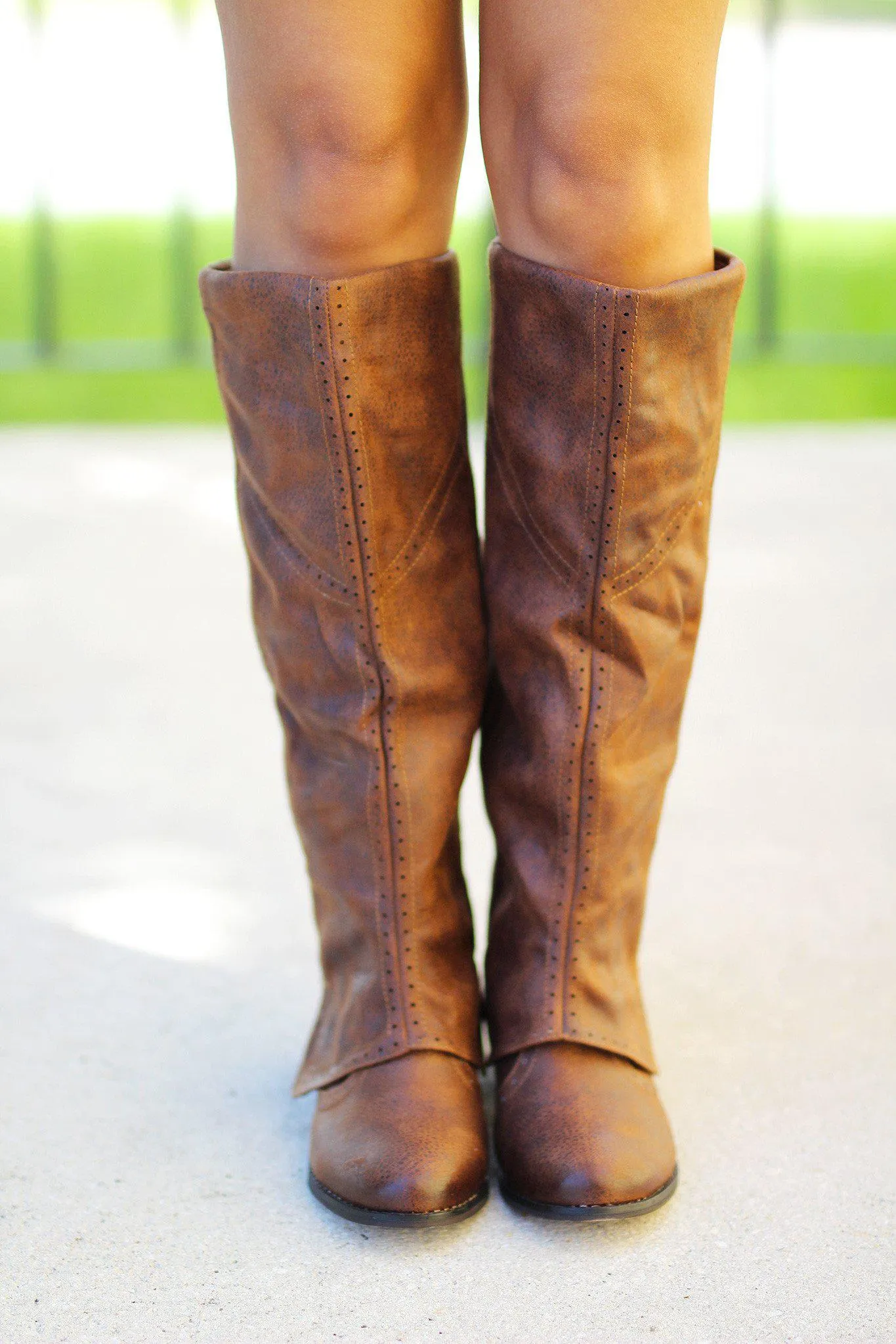 Bailey Tan Boots