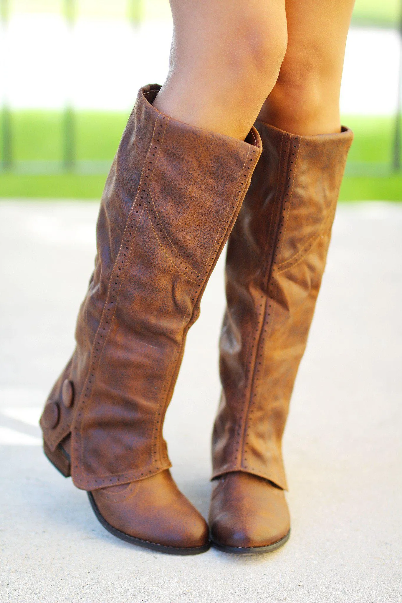 Bailey Tan Boots