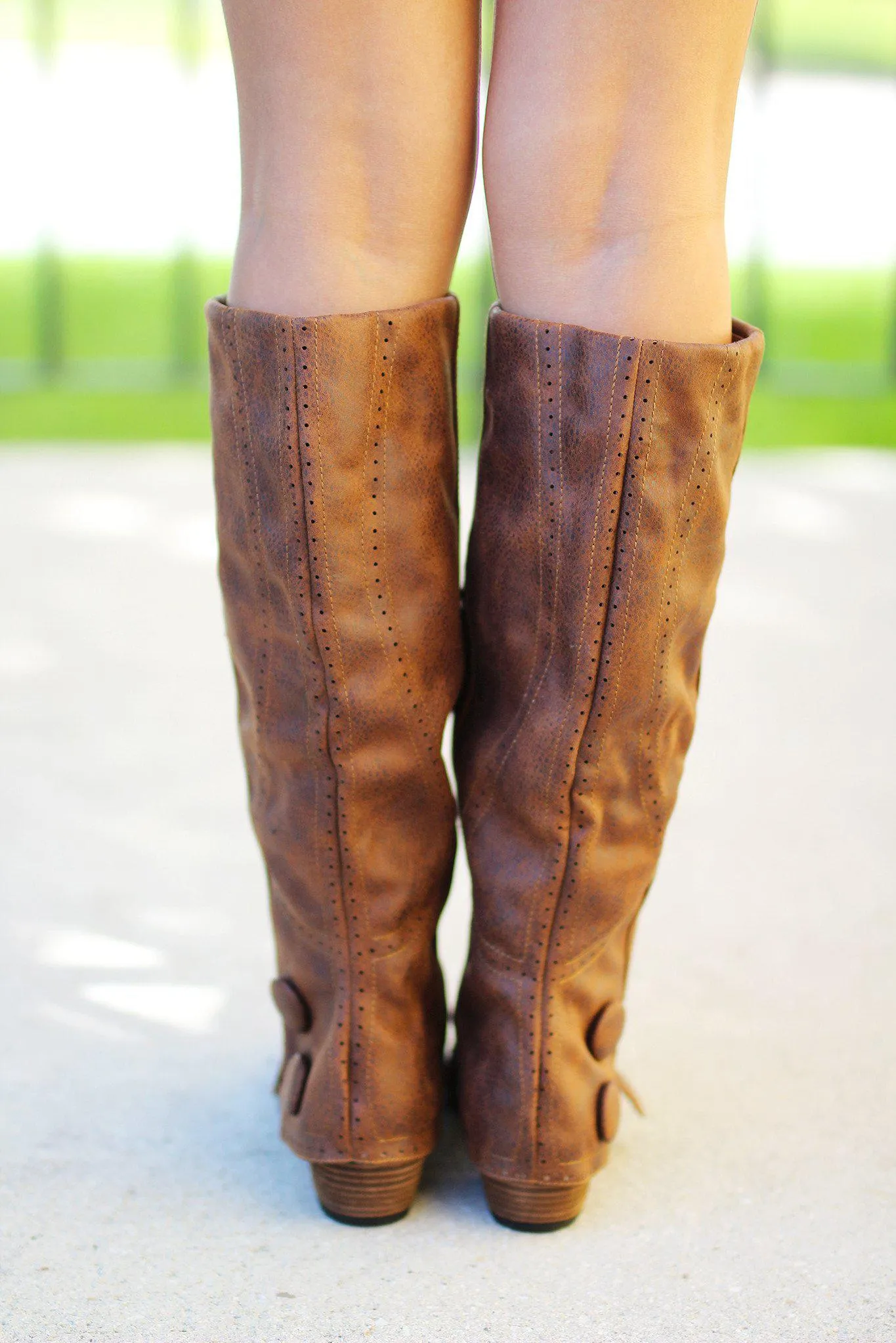 Bailey Tan Boots