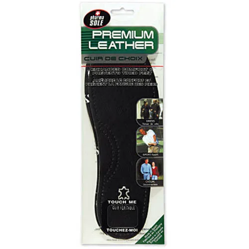 Black Leather Insole