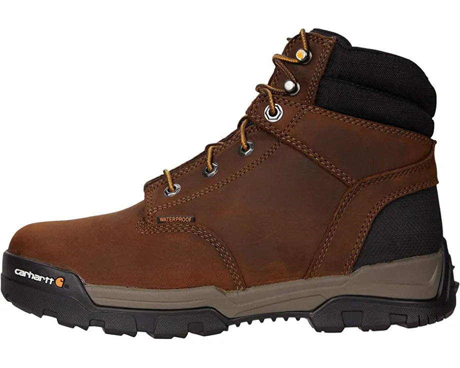 Boots Ground Force 6" Waterproof Soft Toe Carhartt, buffalo brown