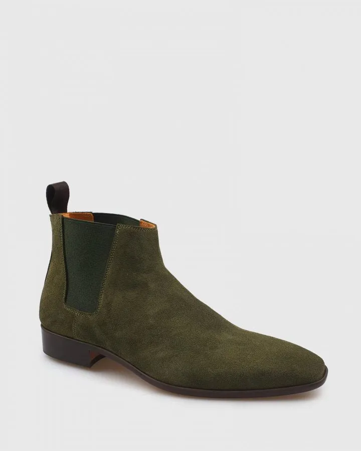 BRANDO RELYT OLIVE CHLSEA BOOT