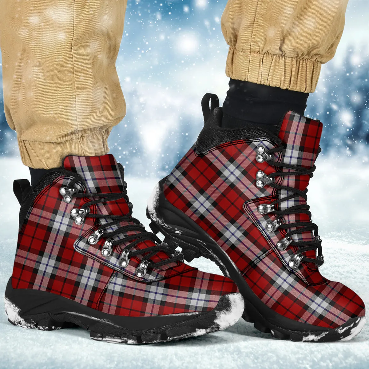 Brodie Dress Tartan Alpine Boots