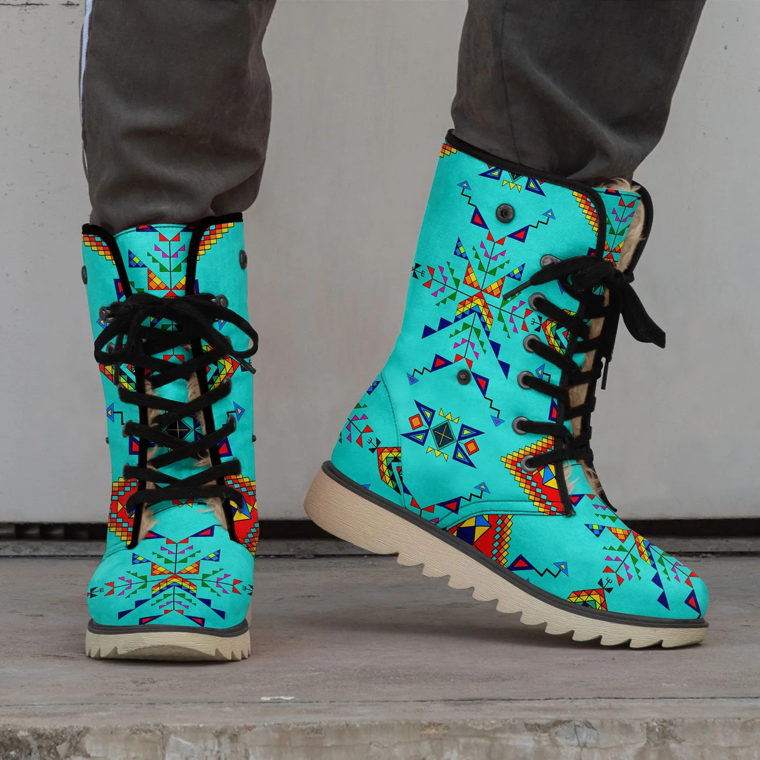 Buffalo Jump Turquoise Polar Winter Boots