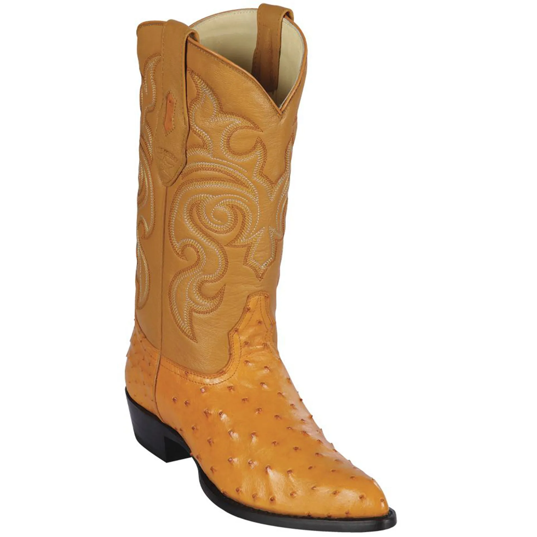 Buttercup Ostrich Cowboy Boots