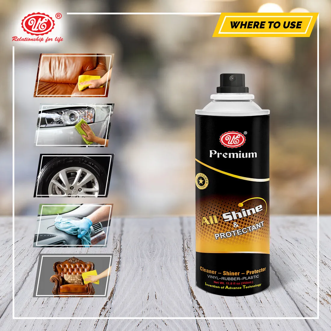 Car Care Products Kit, Car Washing Kit, Car Maintenance Kit with Car Wash Shampoo, All Shine Spray, Ac Cleaner Spray, Interior Cleaner Spray. Micro Fibre Cloth Free