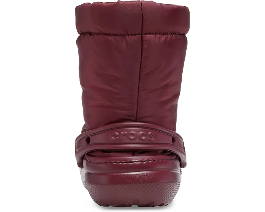 Classic Lined Neo Puff Boot Crocs, garnet