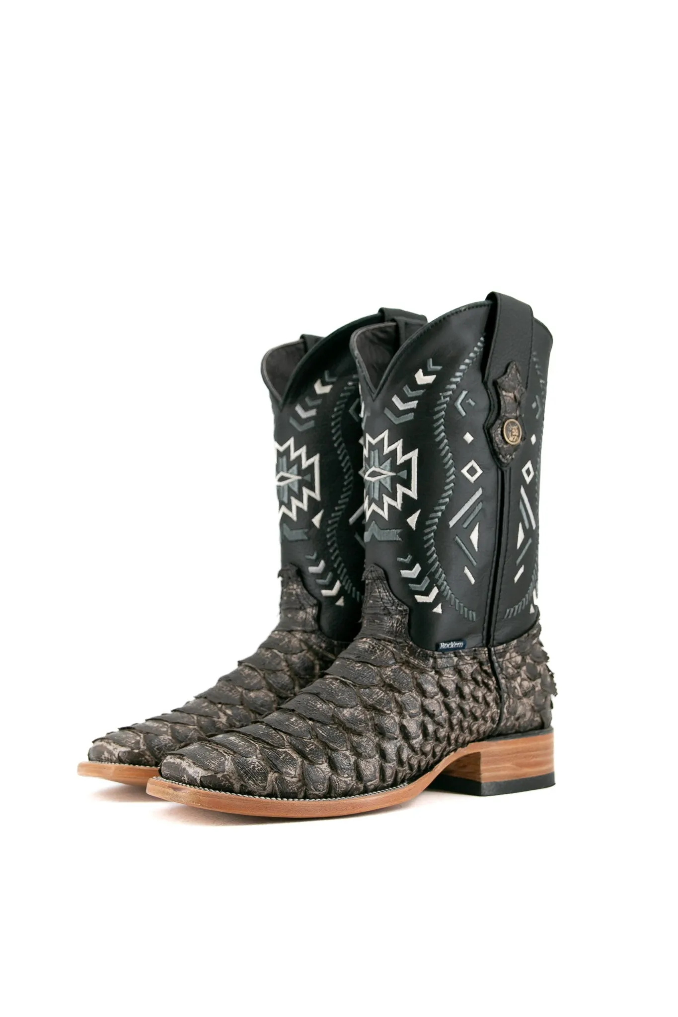 Clon Piton Mega Square Toe Cowboy Boot