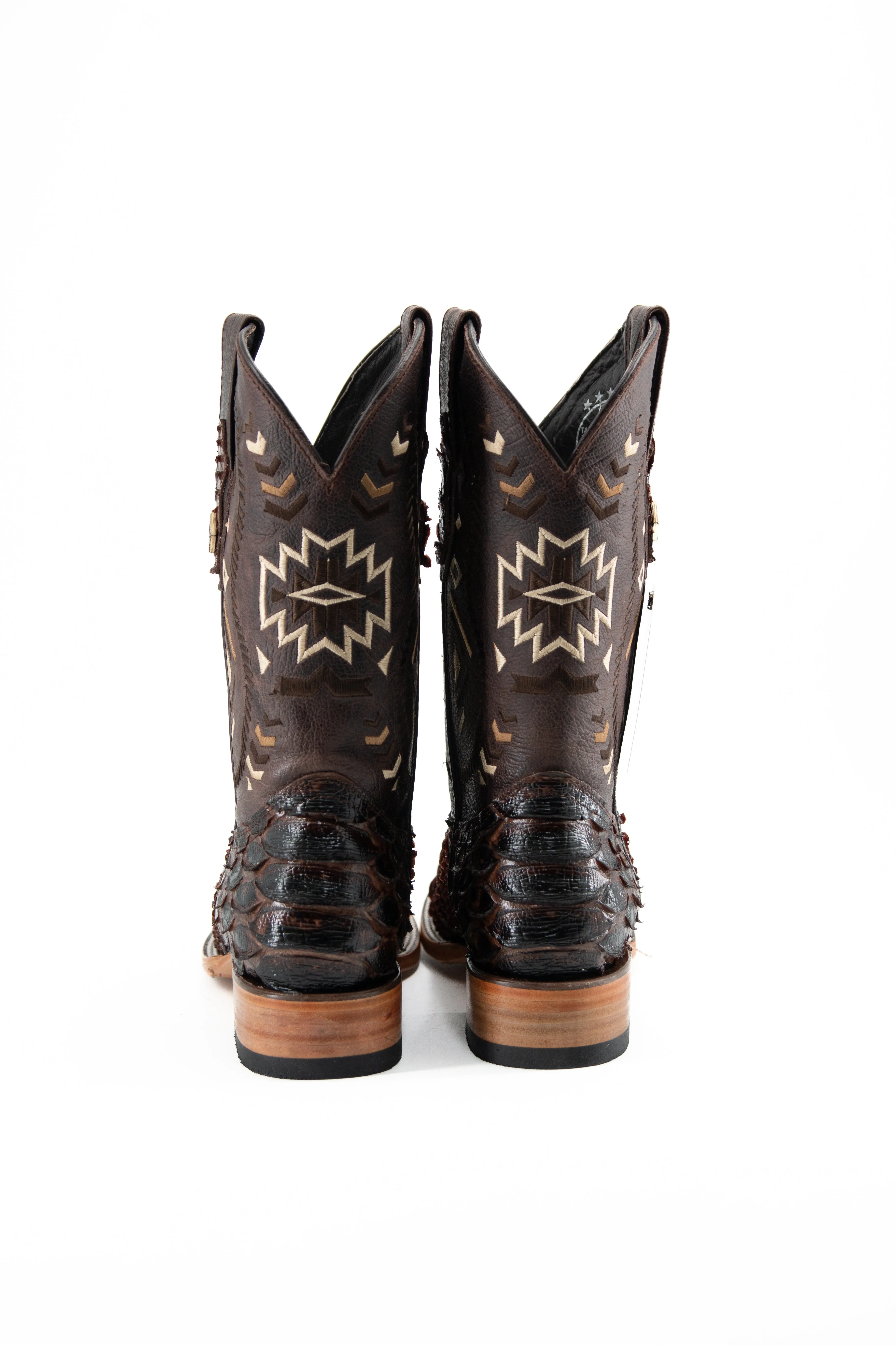 Clon Piton Mega Square Toe Cowboy Boot