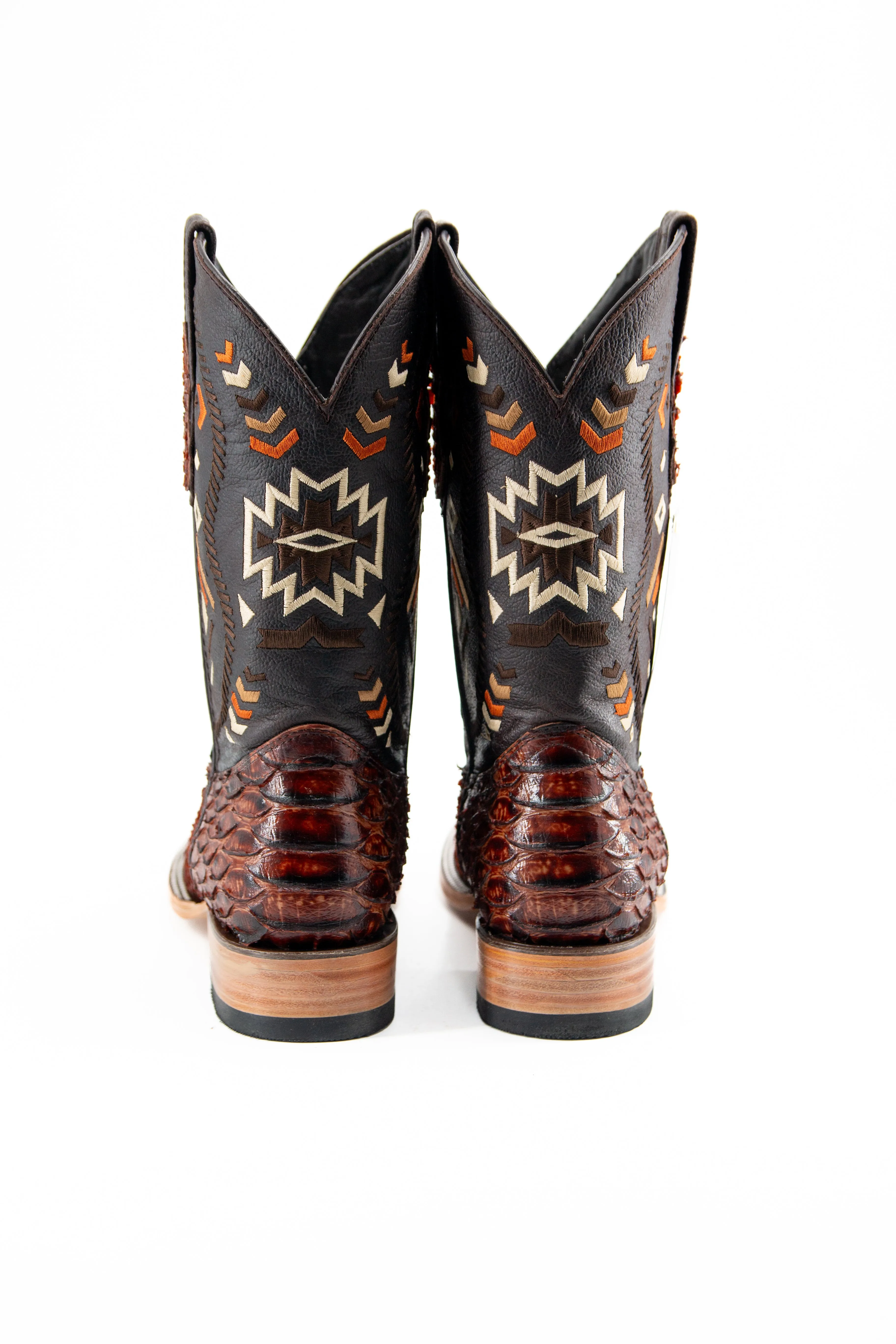 Clon Piton Mega Square Toe Cowboy Boot