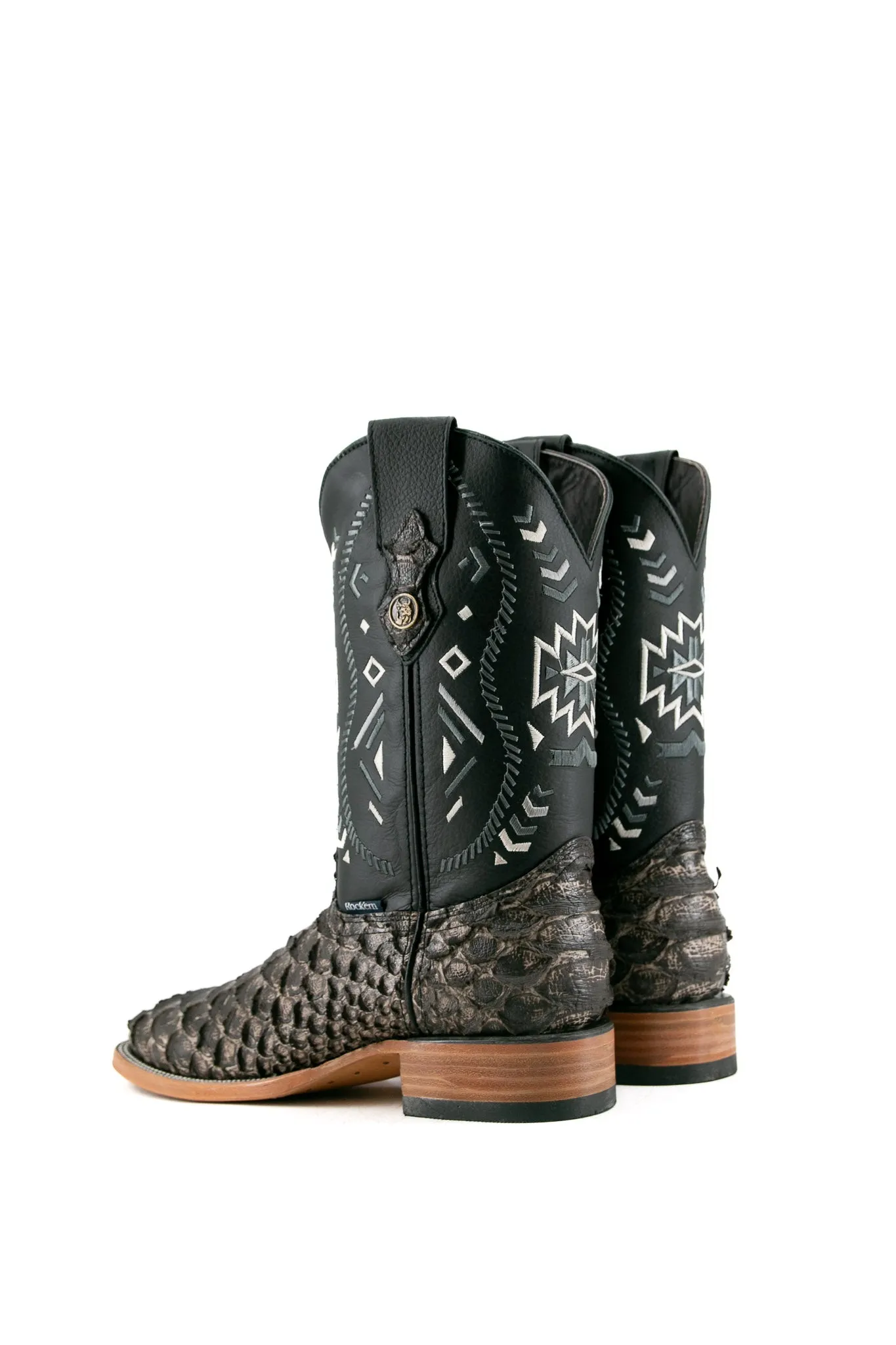 Clon Piton Mega Square Toe Cowboy Boot