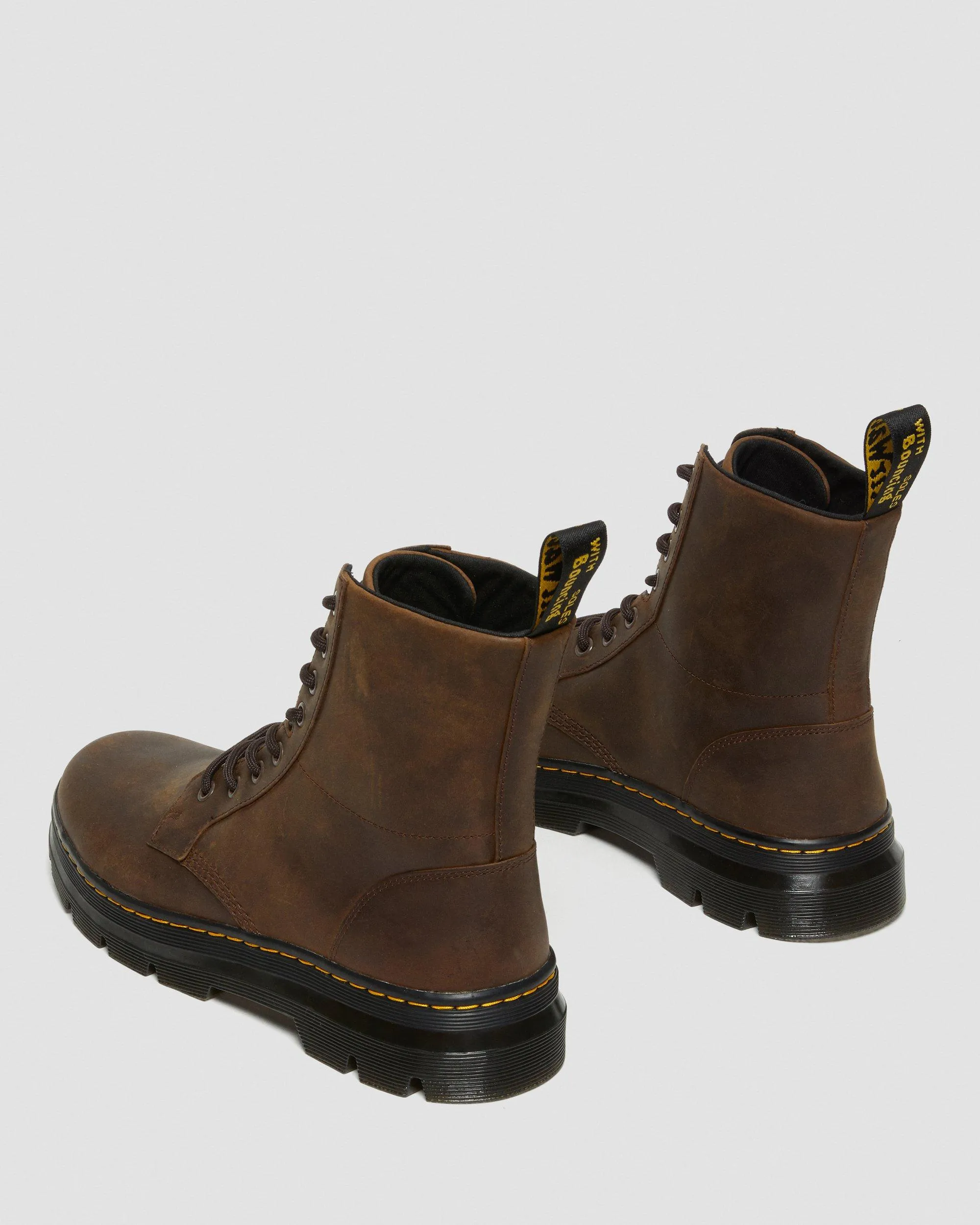 Combs Crazy Horse Dr. Leather Casual Boots. Martens