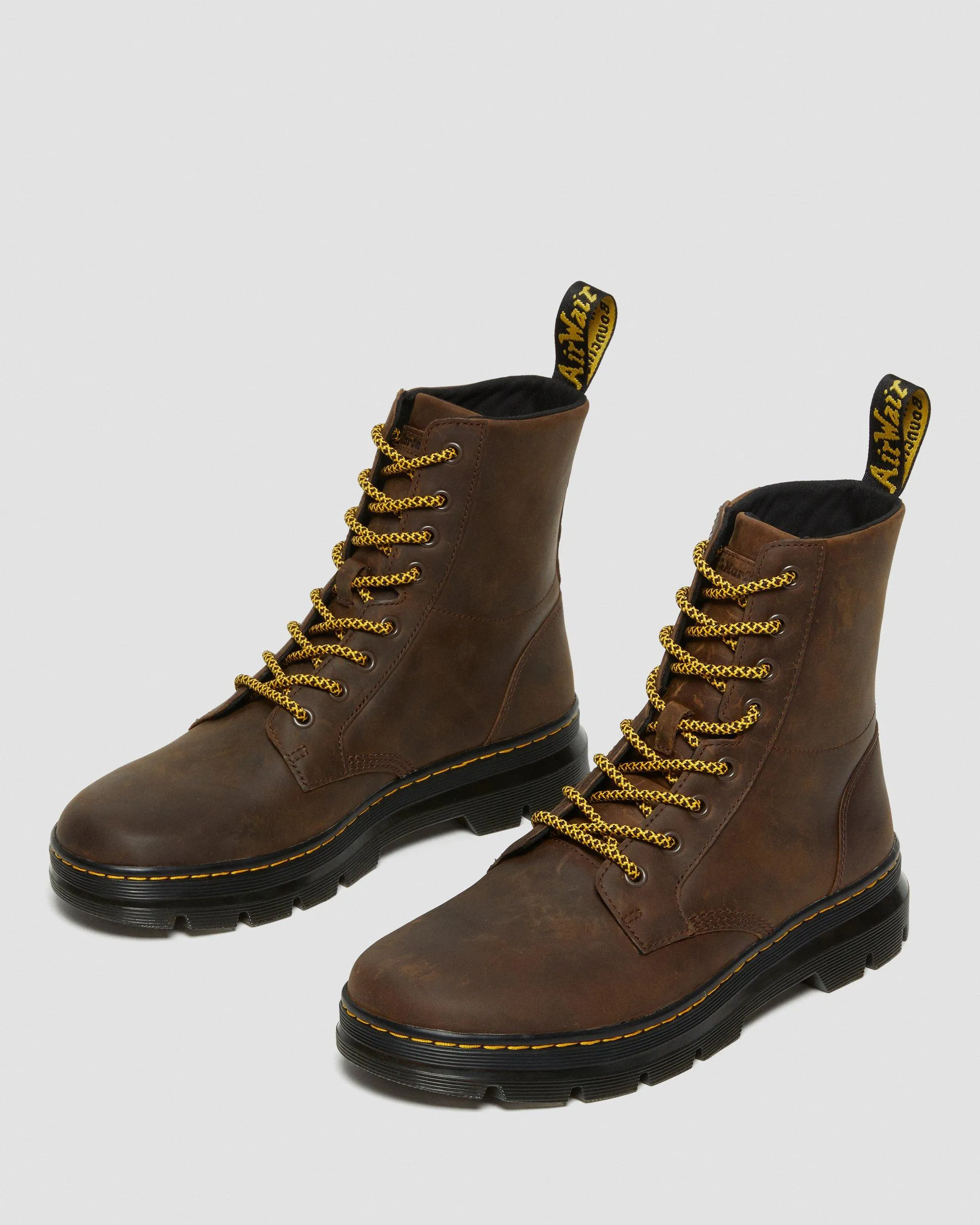 Combs Crazy Horse Dr. Leather Casual Boots. Martens