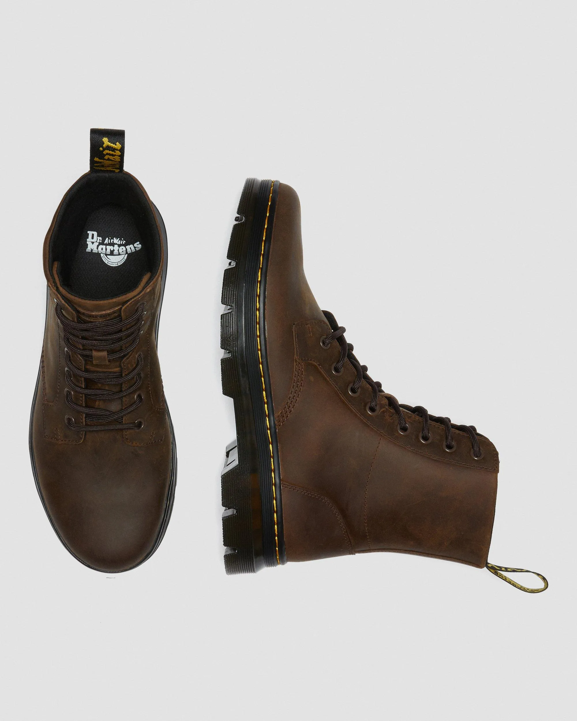 Combs Crazy Horse Dr. Leather Casual Boots. Martens