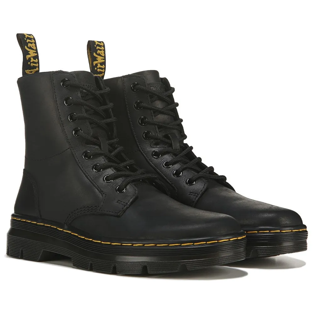 Combs Dr Casual Combat Boots Martens, black