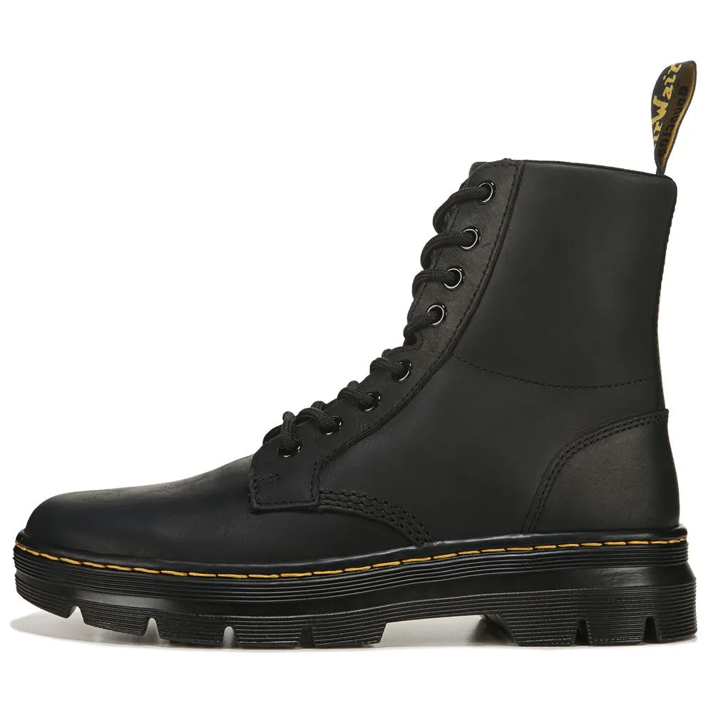 Combs Dr Casual Combat Boots Martens, black