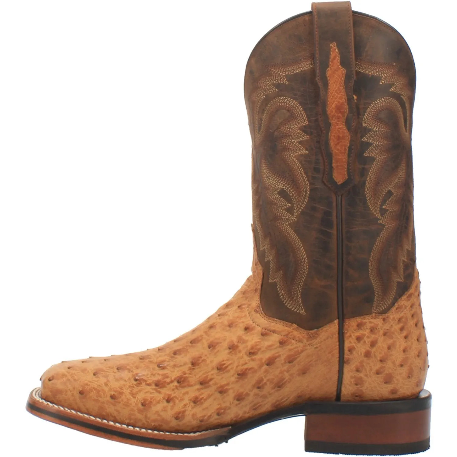 DAN POST MEN'S KERSHAW FULL QUILL OSTRICH WESTERN BOOT - DP4951