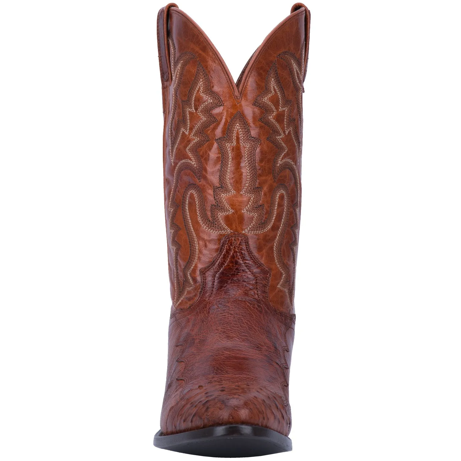 DAN POST MEN'S PUGH SMOOTH OSTRICH WESTERN BOOT - DPP5210