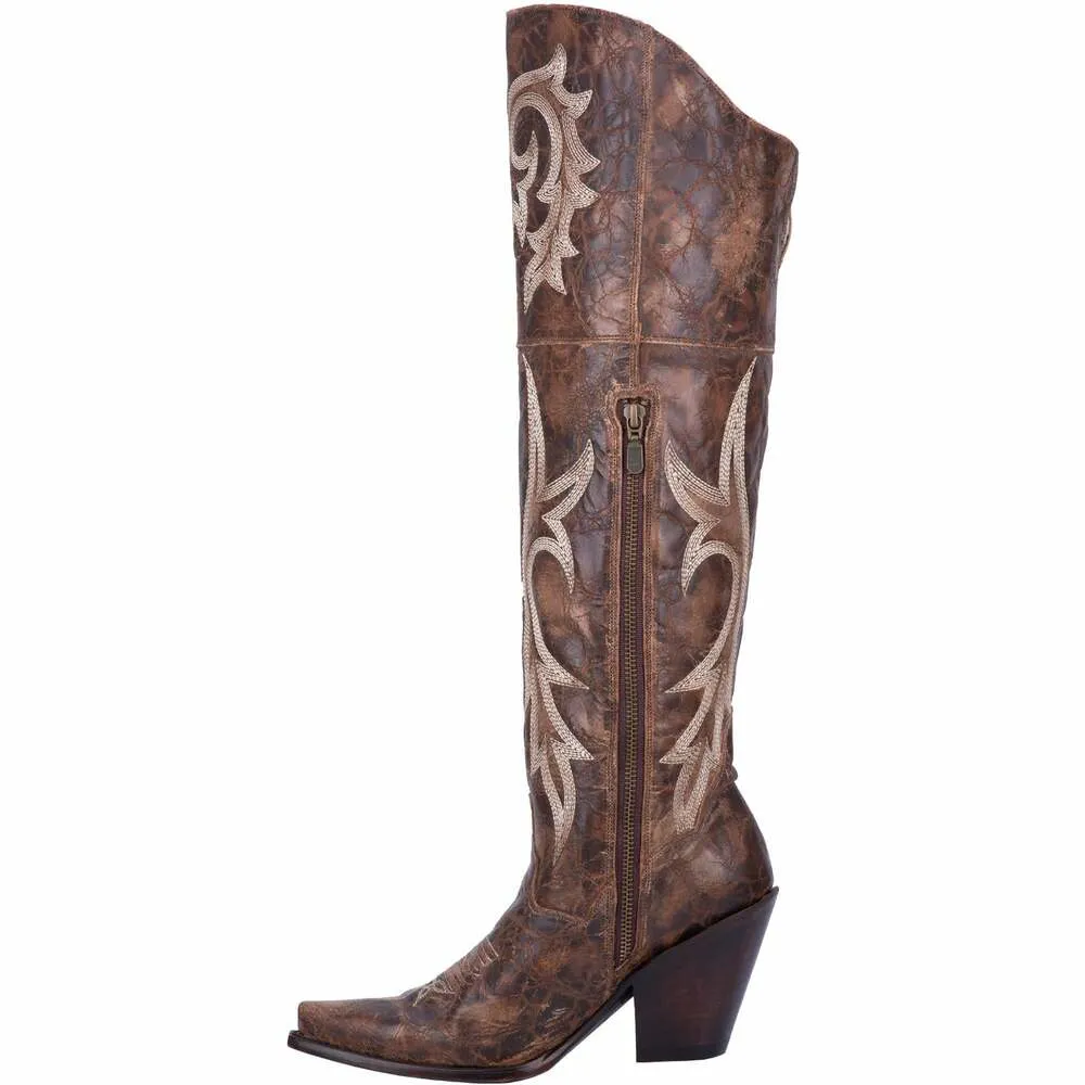 Dan Post Women's Jilted Leather Snip Toe Boot DP3709