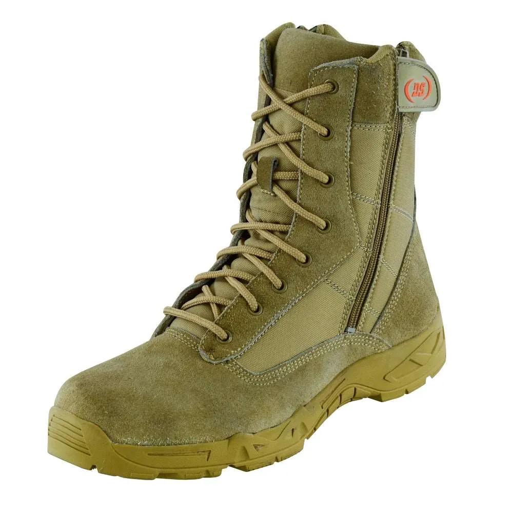 Daniel Smart - Men's 9'' Desert Sand Tactical Boots - DS9783