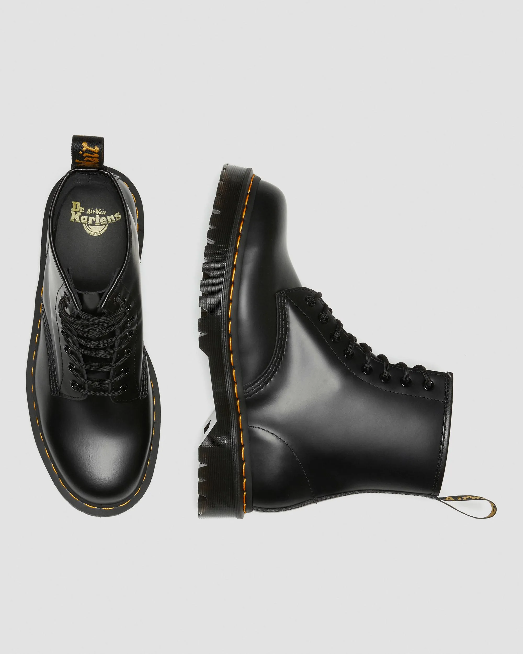 Dr. 1460 Bex smooth leather lace-up boots. Martens