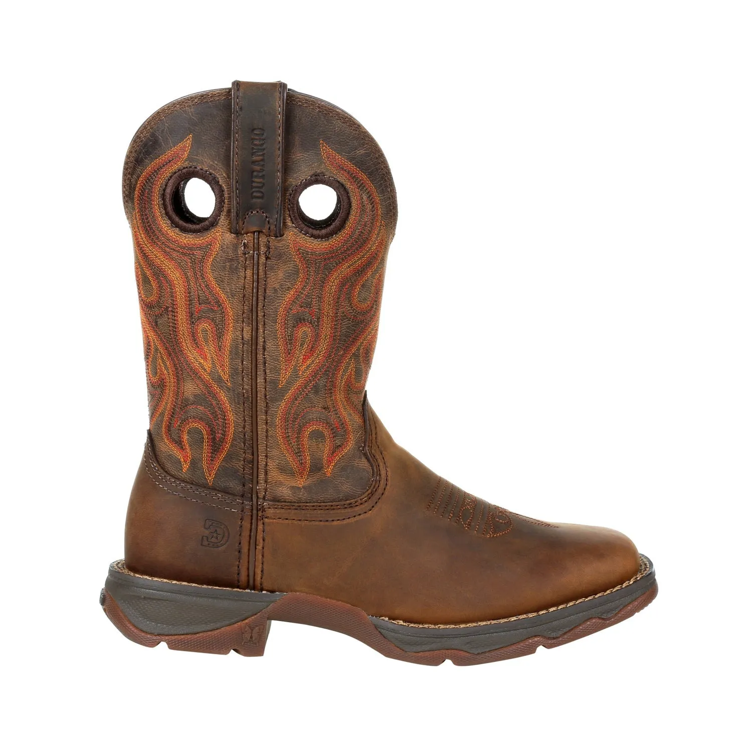 Durango Womens Lady Rebel Western Trail Brown Leather Cowboy Boots