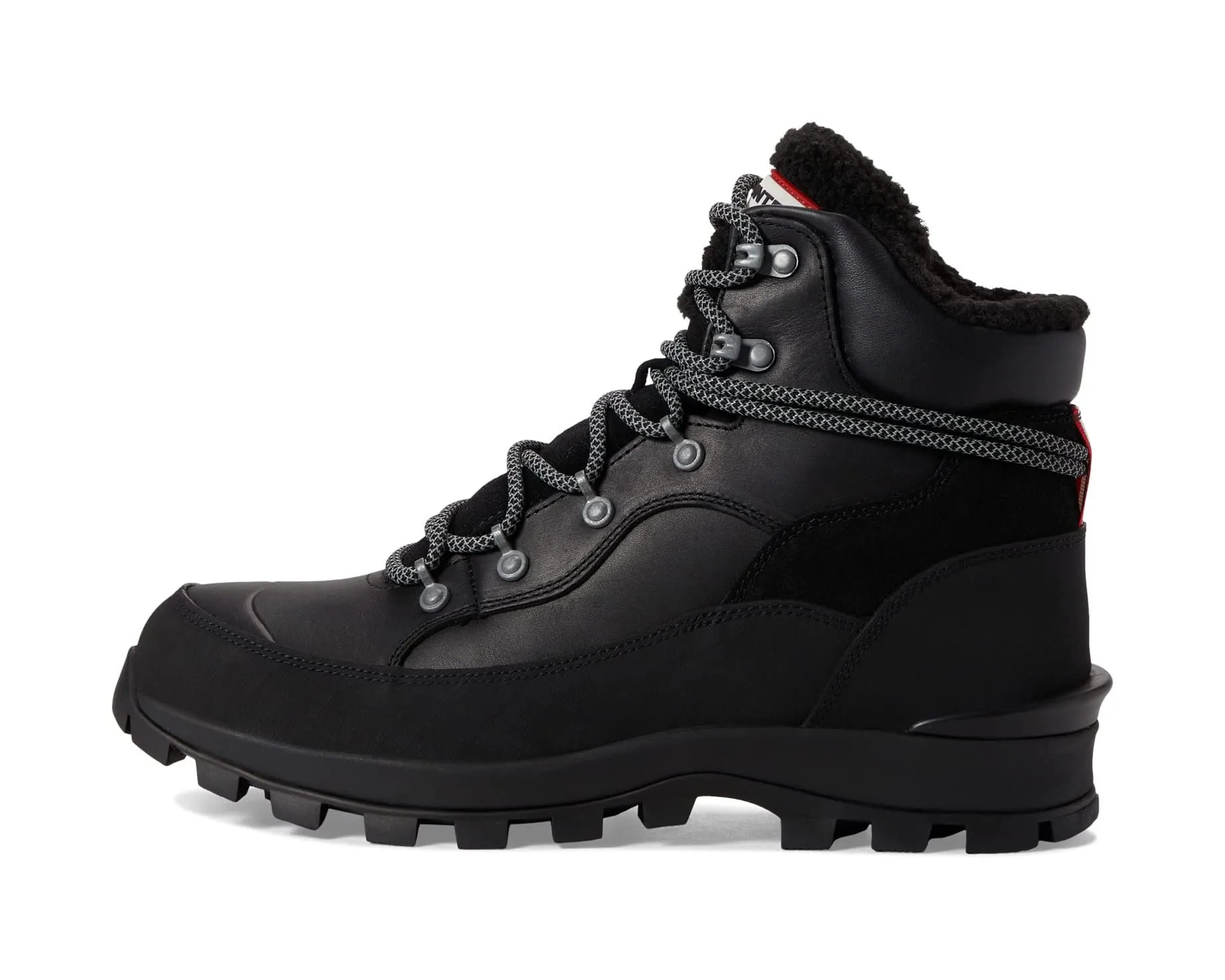 Explorer Leather Boot Hunter, black