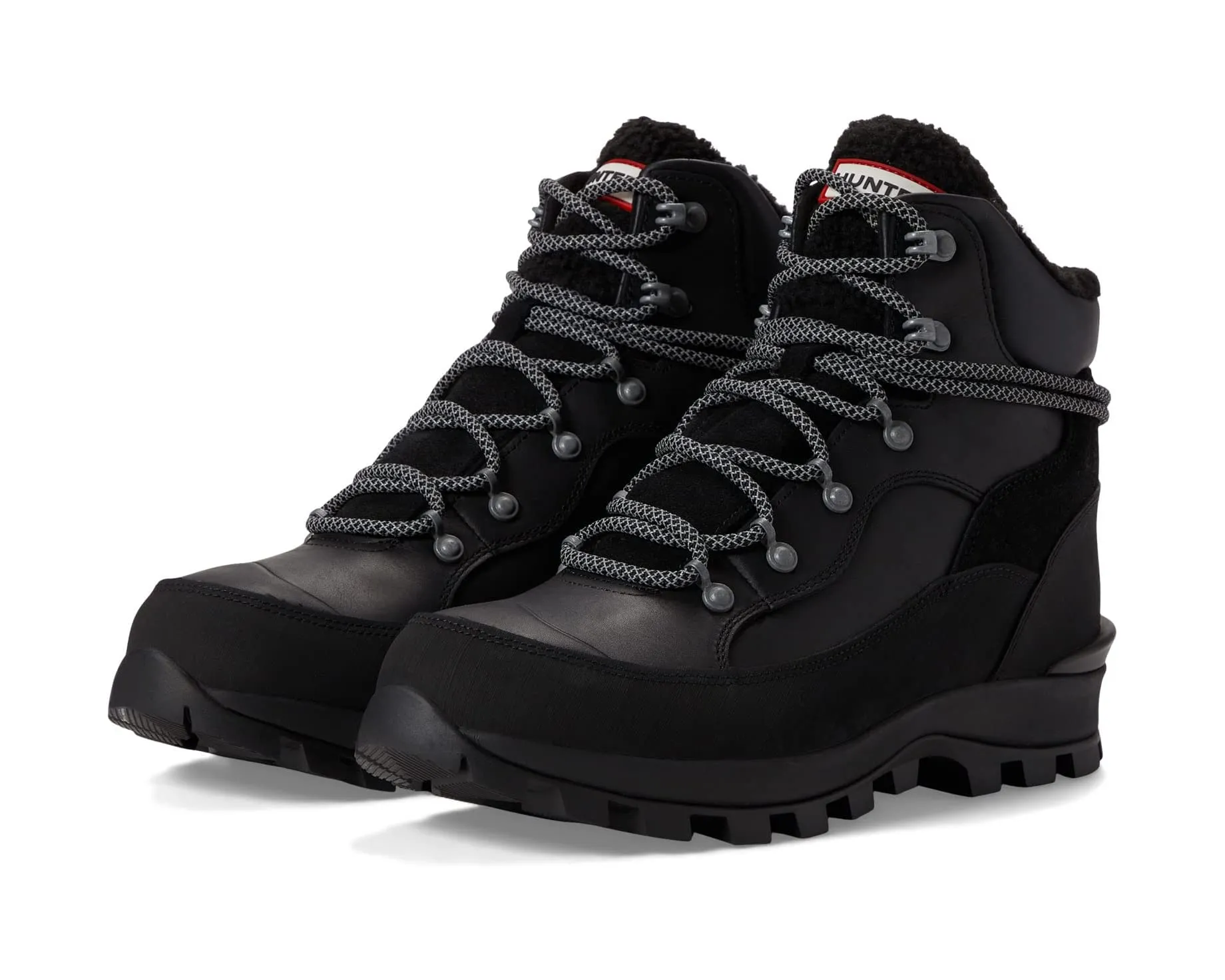 Explorer Leather Boot Hunter, black