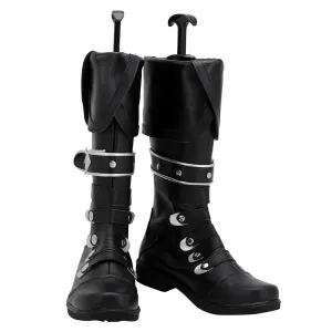 Genshin Impact Diluc Ragnvindr Boots Halloween Costumes Accessory Cosplay Shoes