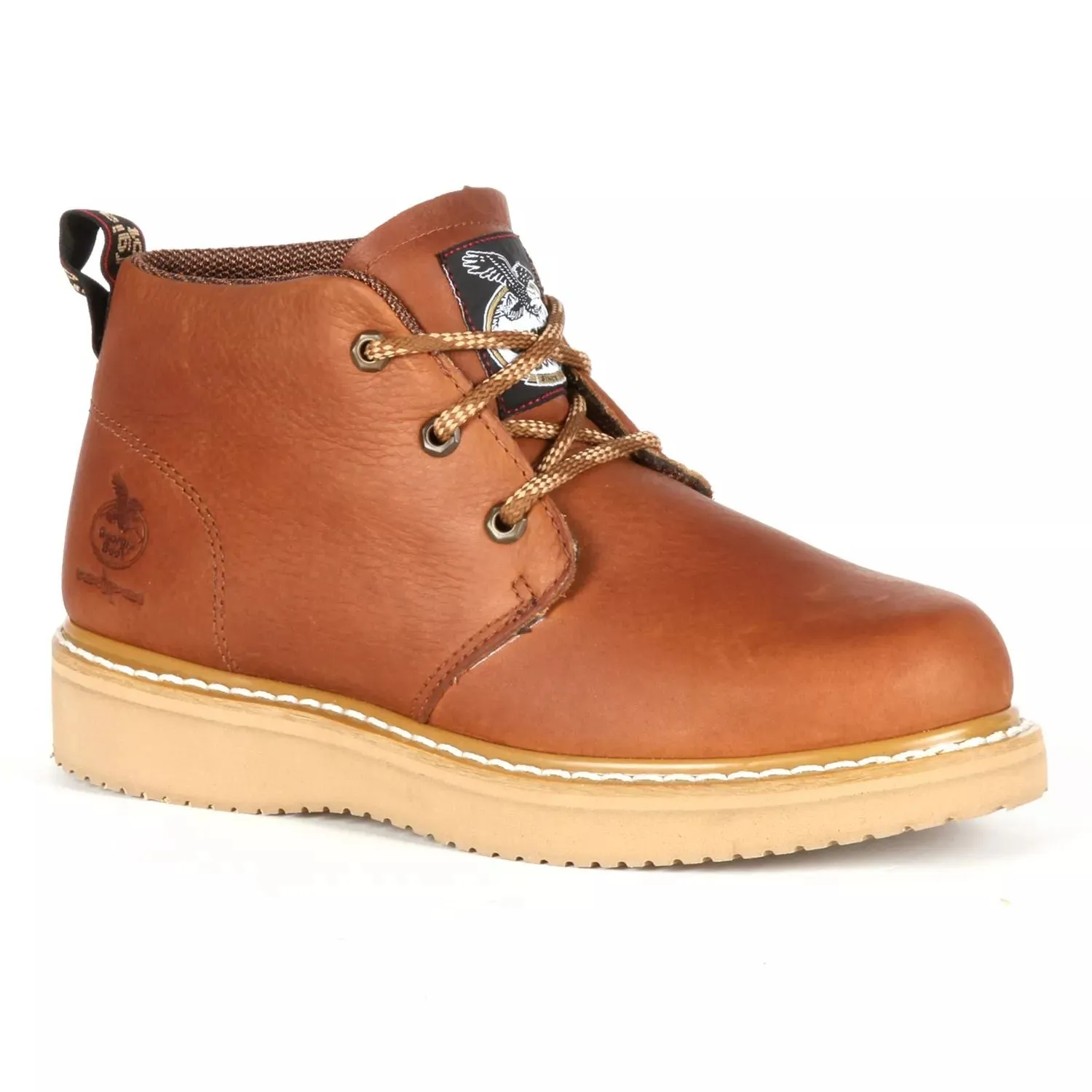 Georgia Boots Farm & Ranch Men's Wedge Chukka Boots