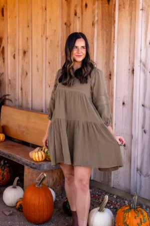 Hailey Mini Dress | Ash Olive