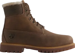 Kith x 6 Inch Premium Shearling Boot Wheat, Tan