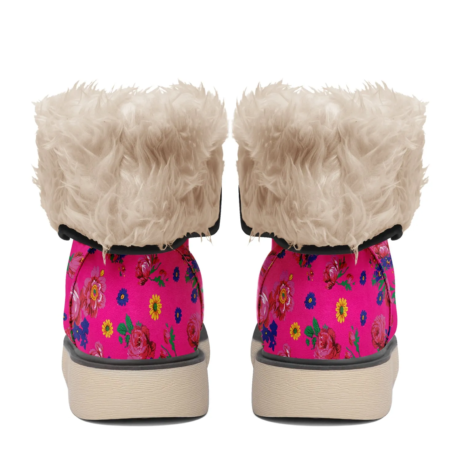 Kokum Ceremony Pink Polar Winter Boots