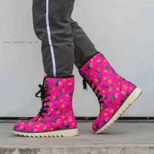 Kokum Ceremony Pink Polar Winter Boots