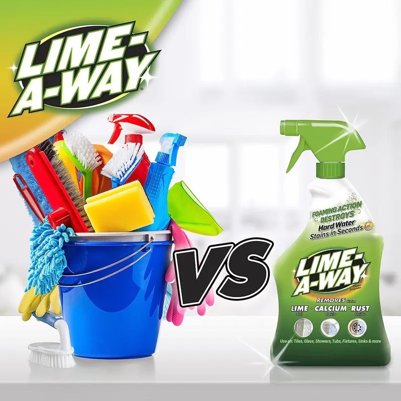 Lime-A-Way Spring Fresh Scent Cleaner and Polish 22 oz Liquid