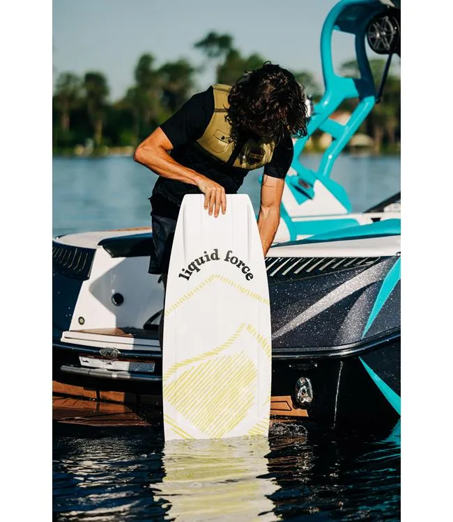 Liquid Force Bullox Aero Wakeboard Package with Index Boots (2023)