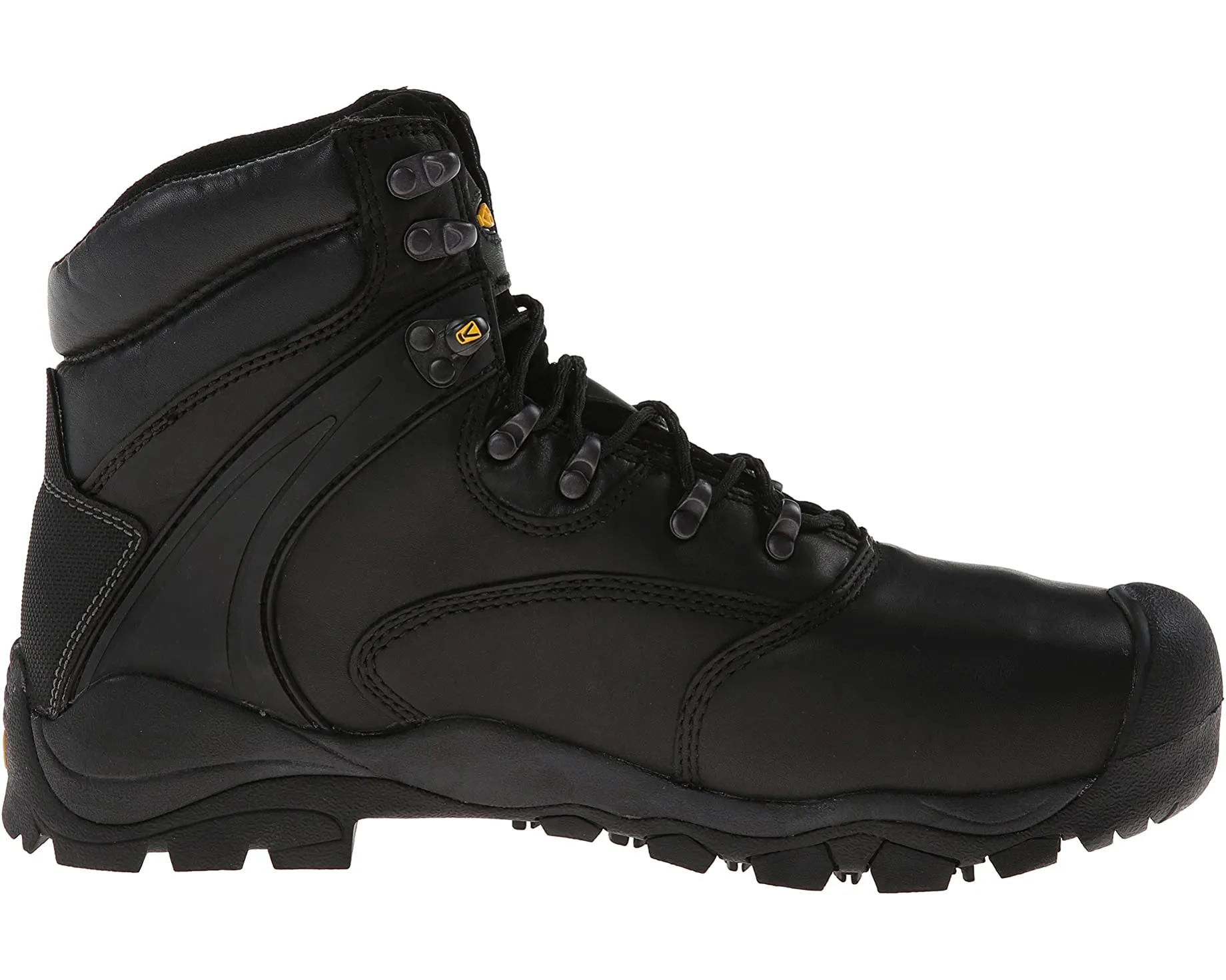 Louisville 6" Steel Toe KEEN Utility Boots, Black