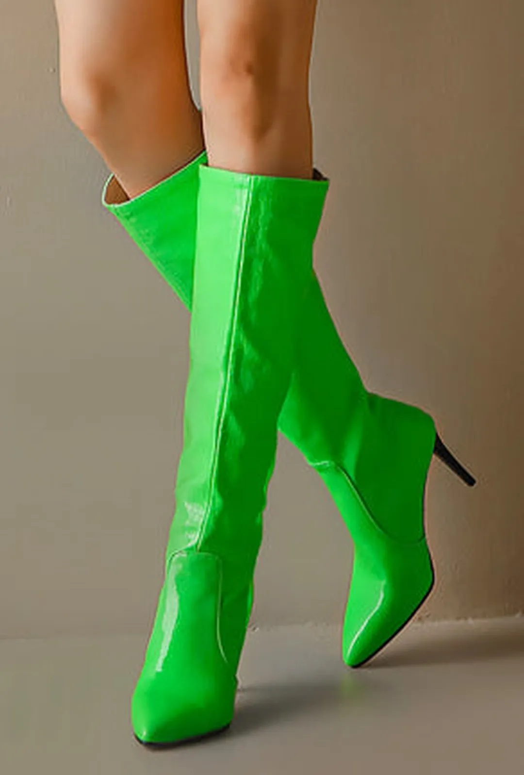 McKENZY - KNEE RETRO BOOTS