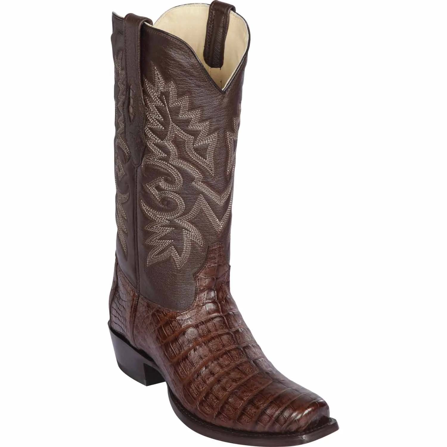 Men's Los Altos Caiman Belly Skin 7X Toe Boots 5882