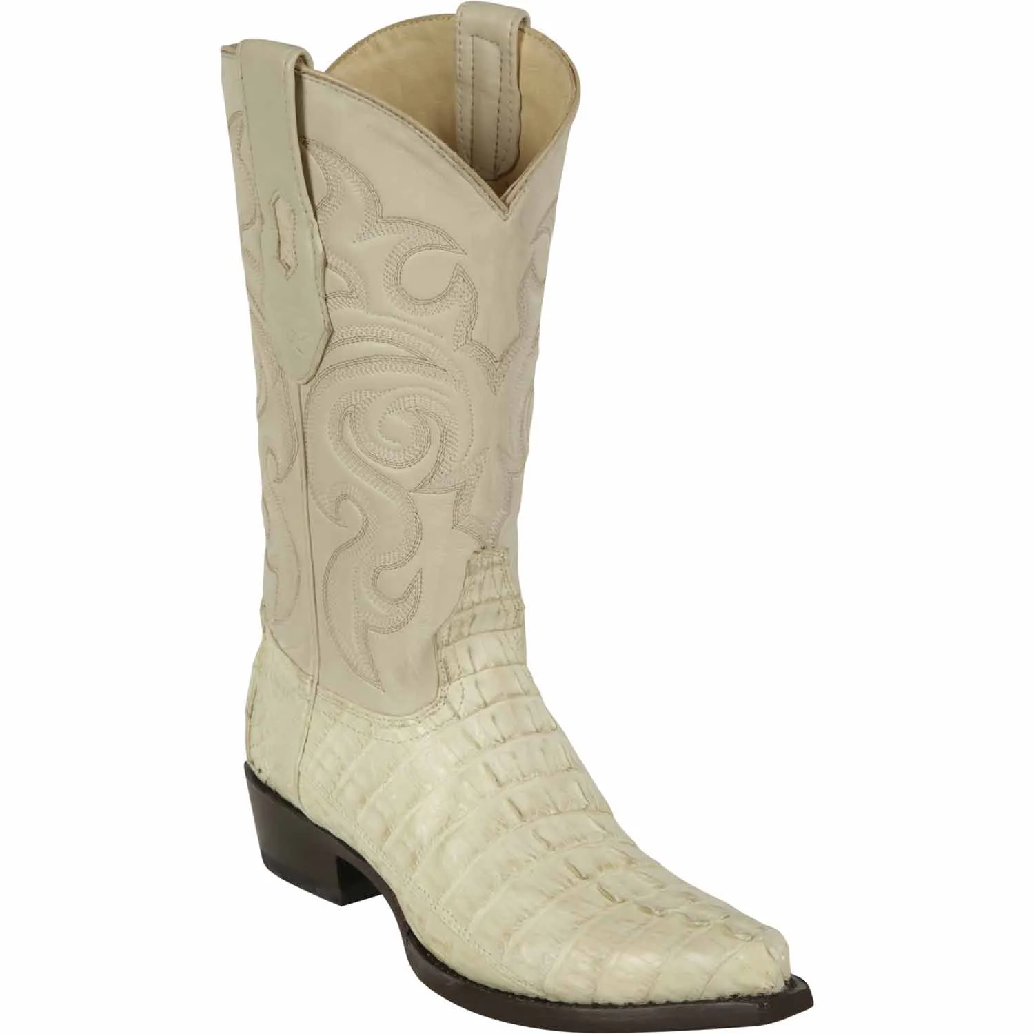 Men's Los Altos Caiman Tail Snip Toe Boots 9401