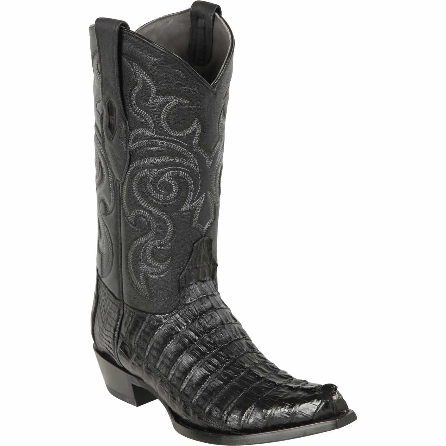 Men's Los Altos Caiman Tail Snip Toe Boots 9401