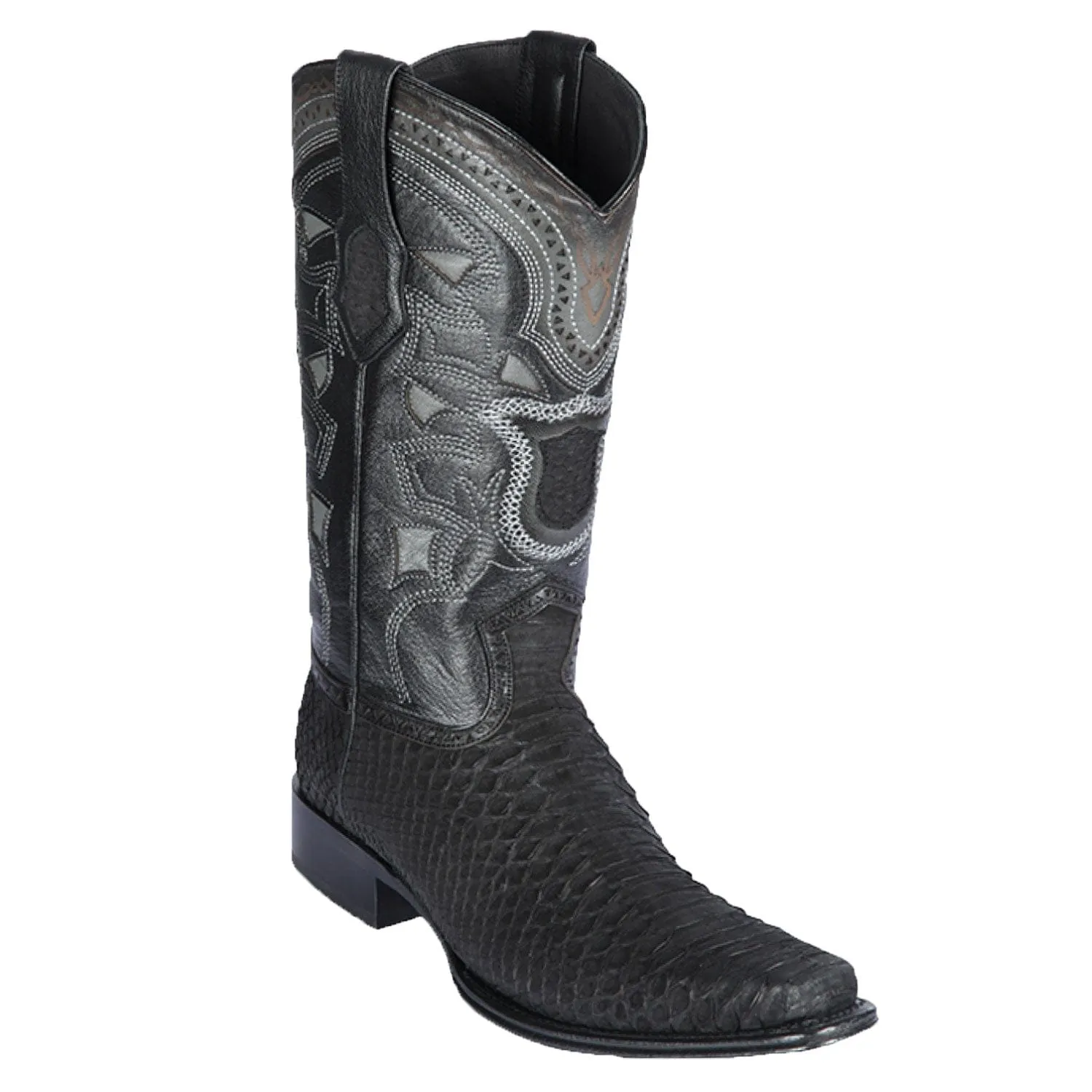 Men's Los Altos Original Python European Square Toe Boots 76N57