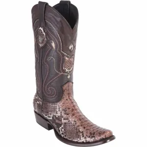 Men's Wild West Python Skin Dubai Toe Boot 2795785